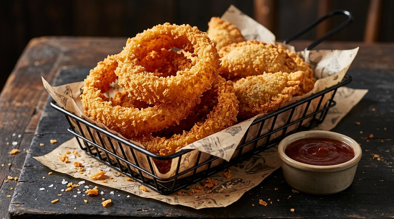 Onion Rings Empanadas Crocantes