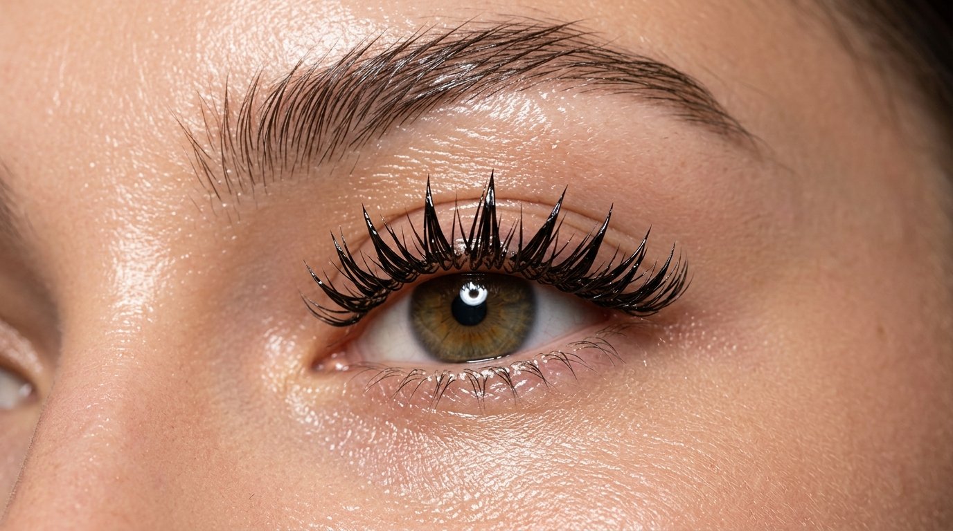 Efeito Molhado (Wet Lash Trend)